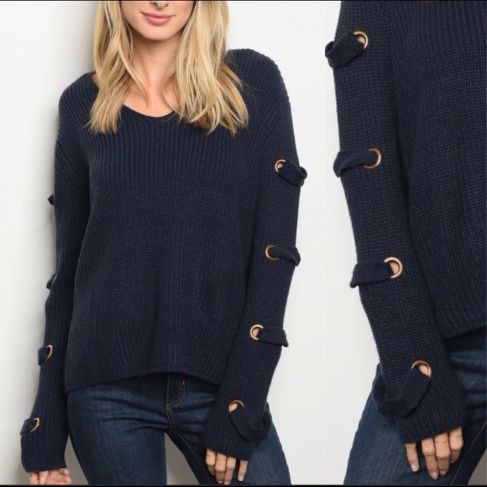 NWT! Navy blue sweater